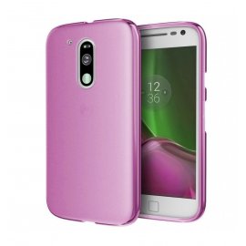 Funda MOTO G4 Gel Rosa