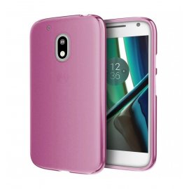 Funda MOTO G4 Play Gel Rosa