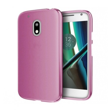 Funda MOTO G4 Play Gel Rosa