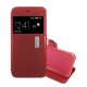 Funda Libro MOTO G4 Play Tapa Roja