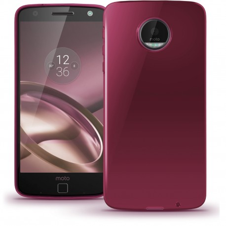 Funda MOTO Z Gel Rosa