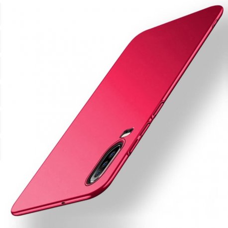 Funda Gel Huawei P30 Flexible y lavable Mate Roja