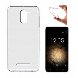 Funda BQ Aquaris U Plus Gel Transparente 0.3mm Extra fina