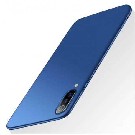 Funda Gel Xiaomi MI 9 Flexible y lavable Mate Azul