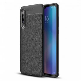 Funda Xiaomi MI 9 Tpu Cuero 3D Negra