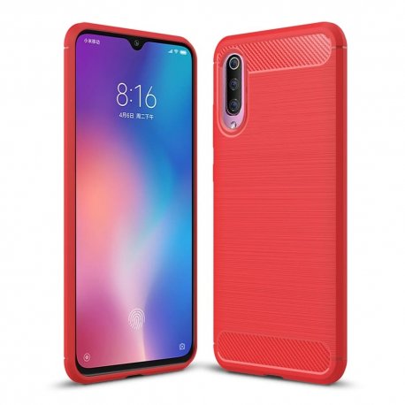 Funda Xiaomi MI 9 Tpu 3D Roja