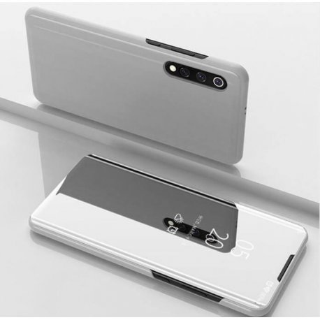 Funda Libro Smart Translucida Xiaomi MI 9 Gris