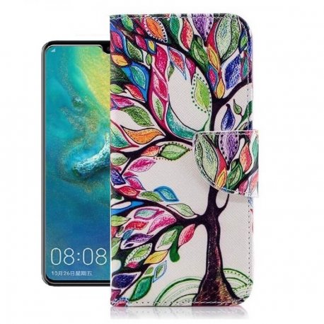 Funda Libro Huawei P30 Soporte Arbol