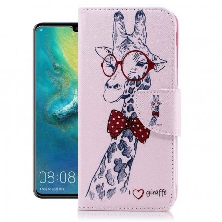 Funda Libro Huawei P30 Soporte Jirafa