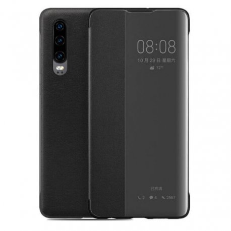 Funda Libro Smart View Huawei P30 Negra