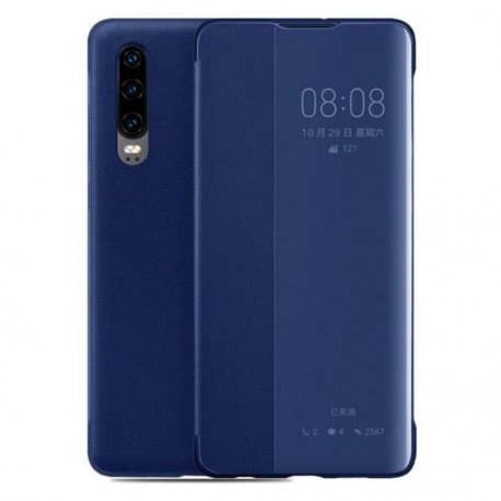 Funda Libro Smart View Huawei P30 Azul