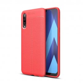Funda Samsung Galaxy A50 Tpu Cuero 3D Roja