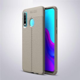 Funda Huawei P30 Lite Tpu Cuero 3D Gris
