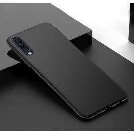 Funda Gel Samsung Galaxy A50 Flexible y lavable Mate Negra