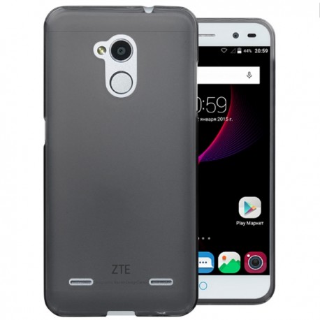 Funda Gel ZTE Blade V7 Flexible y lavable Negra