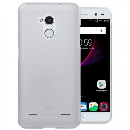 Funda Gel ZTE Blade V7 Lite Flexible y lavable Transparente