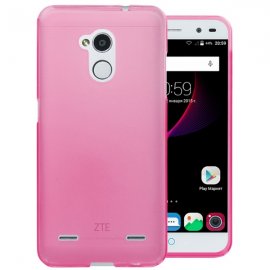 Funda Gel ZTE Blade V7 Lite Flexible y lavable Rosa