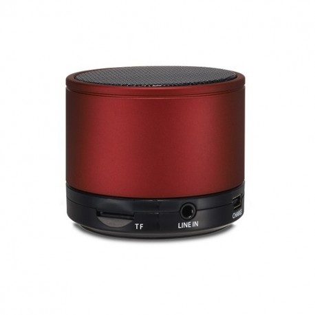 Altavoz Bluetooth Granada con Radio FM Rojo