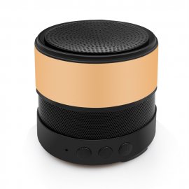 Altavoz Bluetooth Granada con Radio FM Plus Dorado