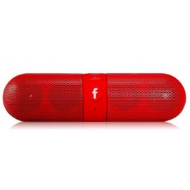 Altavoz Bluetooth Estereo Rojo DD