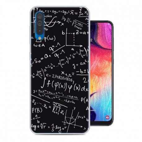 Funda Samsung Galaxy A50 Gel Dibujo Formulas