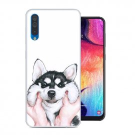 Funda Samsung Galaxy A50 Gel Dibujo Perrito