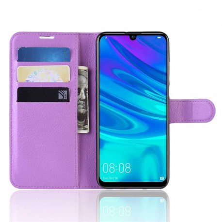 Funda Libro Huawei P30 Lite Soporte Lila