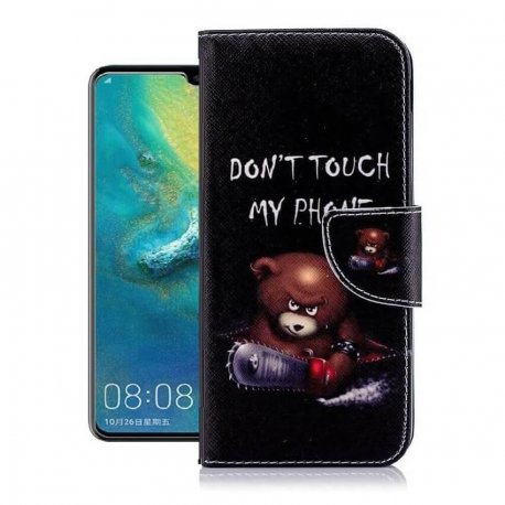 Funda Libro Huawei P30 Lite Soporte Osito
