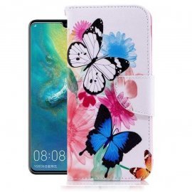 Funda Libro Huawei P30 Lite Soporte Mariposa