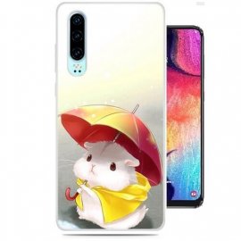 Funda Huawei P30 Gel Dibujo Ratoncito