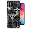 Funda Huawei P30 Gel Dibujo Girafas