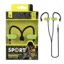 Auriculares Deporte ES201 Verde Premium