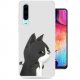 Funda Huawei P30 Gel Dibujo Gato