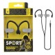 Auriculares Deporte ES201 Amarillo Premium