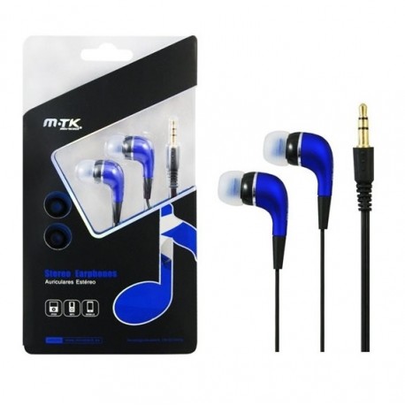 Auriculares MTK Azul in ear