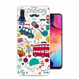 Funda Huawei P30 Lite Gel Dibujo London