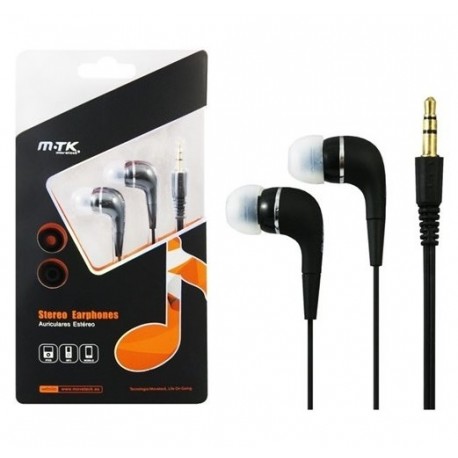 Auriculares MTK Negro in ear