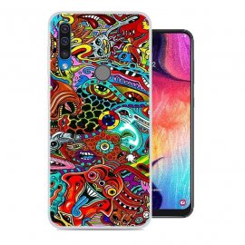 Funda Huawei P30 Lite Gel Dibujo Psico