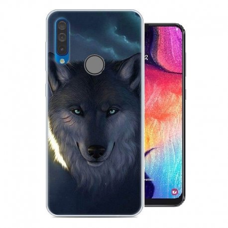 Funda Huawei P30 Lite Gel Dibujo Lobo