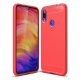 Funda Xiaomi Redmi 7 Tpu Carbono 3D Roja