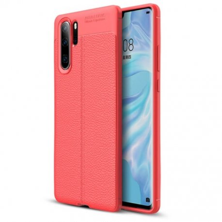 Funda Huawei P30 Pro Tpu Cuero 3D Roja