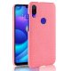 Carcasa Xiaomi Redmi 7 Cuero Estilo Cocodrilo Rosa