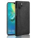 Carcasa Huawei P30 Pro Cuero Estilo Croco Negra