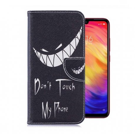 Funda Libro Xiaomi Redmi 7 cuero Dibujo No Toques