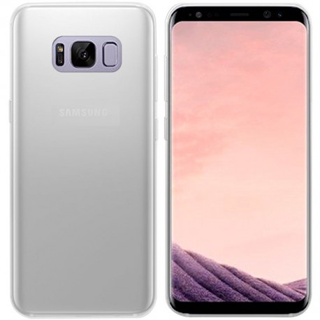 Funda Gel Samsung Galaxy S8 Plus Flexible y lavable