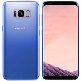 Funda Gel Samsung Galaxy S8 Plus Azul Flexible y lavable