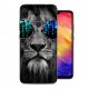 Funda Xiaomi Redmi 7 Gel Dibujo Leon con Gafas