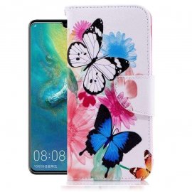 Funda Libro Huawei P30 Pro Soporte Mariposa