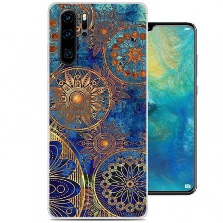 Funda Huawei P30 Pro Gel Dibujo Mandala
