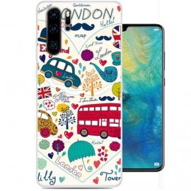 Funda Huawei P30 Pro Gel Dibujo London